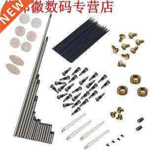 101pcs DIY Alto Saxophone Repair Parts Screws + Sax Key butt