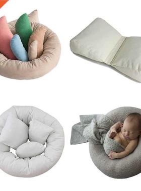 Newborn Bby Photo Props Professionl Posing Crescent Pillow