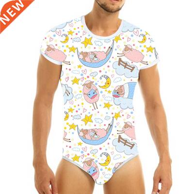 2022 Newest Adult Sleeper Bodysuit Adult Baby Pajamas ABDL D