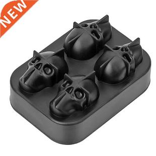 HOOMIN Silicone Mold Skull Shape Chocolate Mould Ice Cream