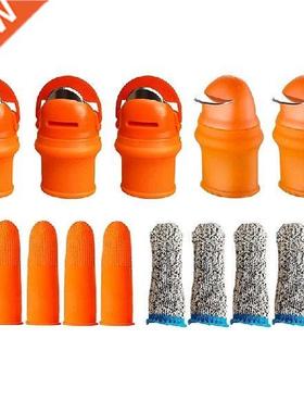 15Pcs Gardening Silicone Thumb Knife Harvesting