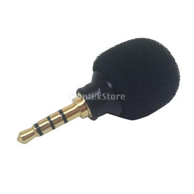 3.5mm Mini Stereo Microphone Mic -Mobile Phone Laptop Record