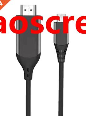 TYPE C to HDMI 4Kx2K 60HZ Laptop Connected to TV Projector w