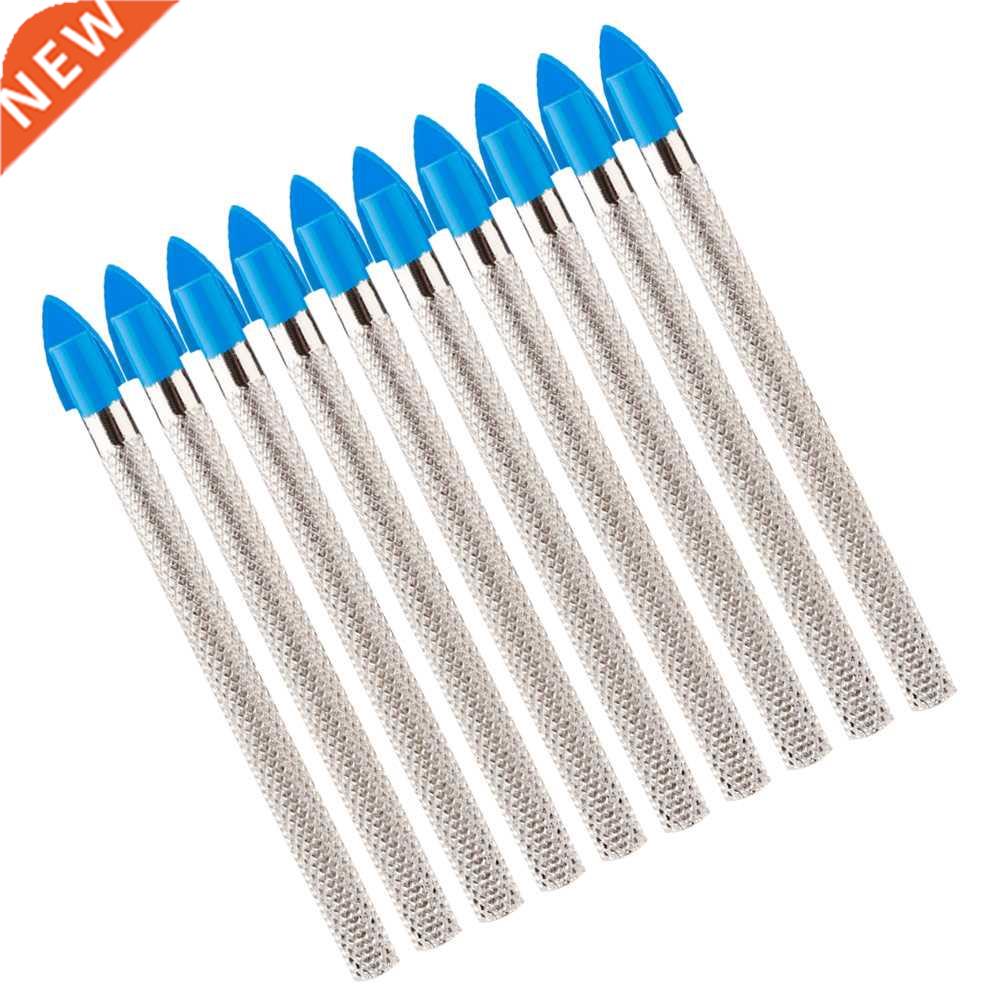 10pcs Masonry Drill Bits Set Tile Drilling Tool Glass Hole O