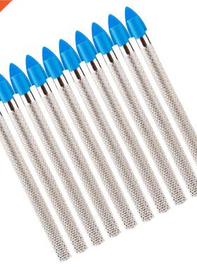 10pcs Masonry Drill Bits Set Tile Drilling Tool Glass Hole O