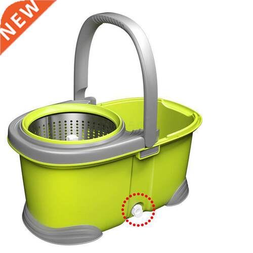 [5 years warranty] Mrs. Rotary mop bucket free hand wet and
