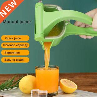 Manual Juice Squeezer Plastic Hand Pressure Juicer
