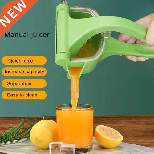 Manual Juice Squeezer Plastic Hand Pressure Juicer