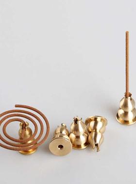 Church Multipurpose Backflow Incense Burner Gourd Shape Home