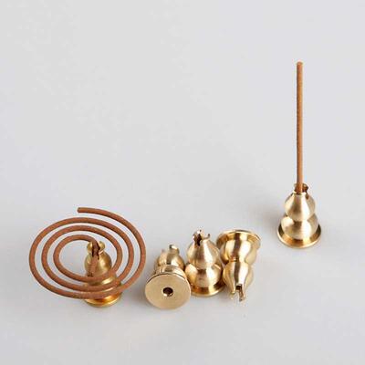 Church Multipurpose Backflow Incense Burner Gourd Shape Home