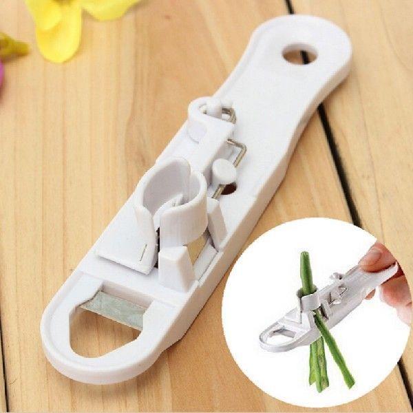 Green Bean Slicer Cutter Cut Fruit Vegetable Stringer
