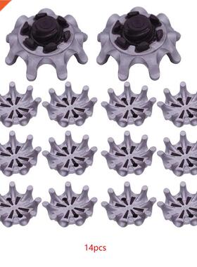 14pcs Golf Shoes Pins Training Shoes Fast Twist Shoe Spikes