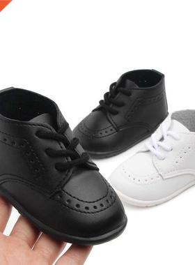 Newborn Baby Boy Shoes PU Leather Sneaker Girls First Walker