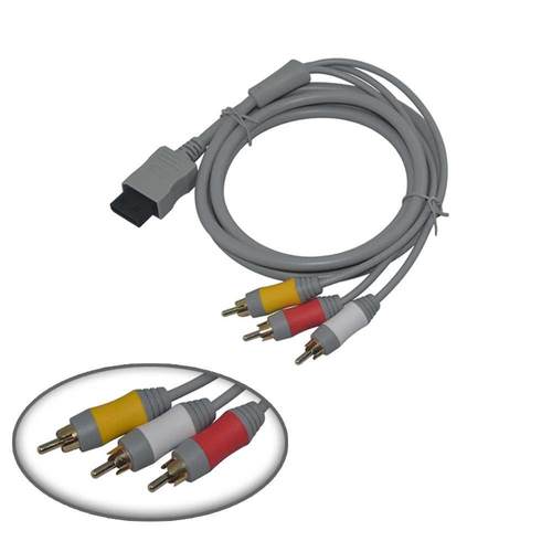 10PCS a lot 1.8m New Component Cable HDTV Audio Video AV Cab