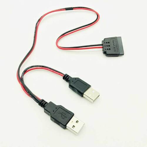 SATA to USB Power Cable HDD USB Adapter 40cm USB 5V Male To