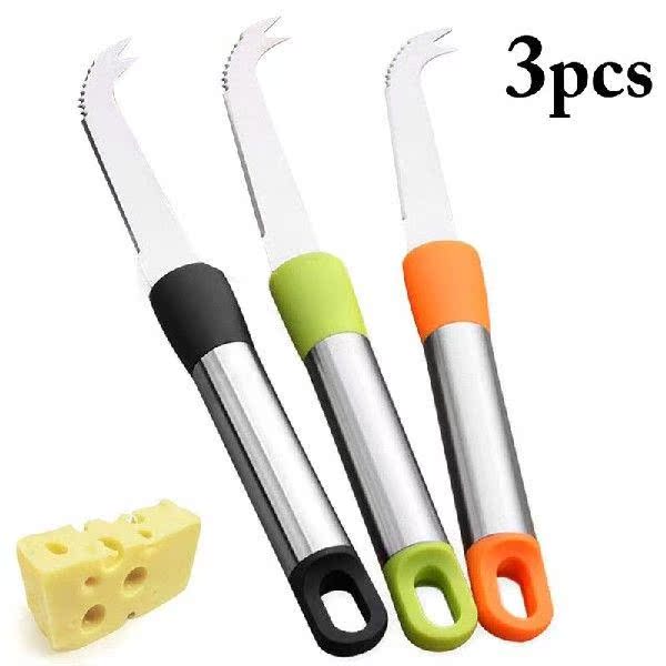 3pcs Stainless steel Eco-friendly Cheese Slicer Cheese Tool