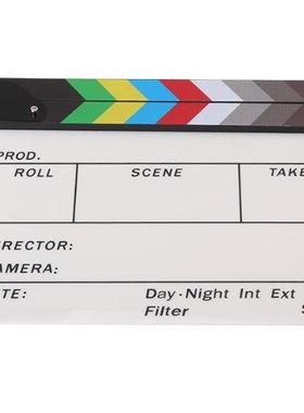 Director Video Scene Clapperboard Clapper Board Acrylic Dry