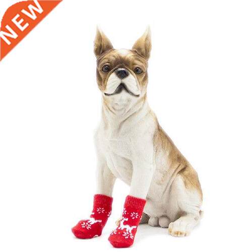 Legendog 16PCS 8 Pairs Cute Printing Christmas Dog Socks