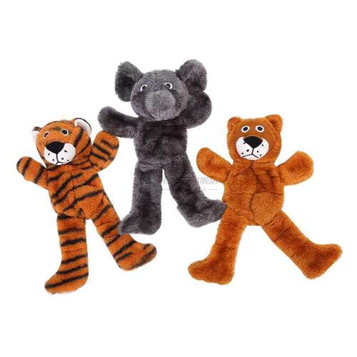 Animal Shape Plush Nibble Molar Dog Toys 适用于 Bite Resist