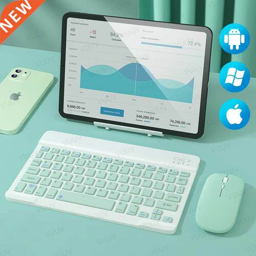 For iPad Keyboard Mouse For iPad Air 3 4 7th 8th Generation