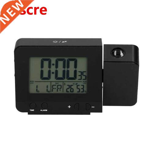 lrm Clock Convenient Blck USB Clock for Home for Disply