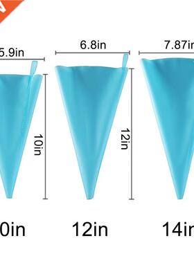 Cake Pastry Bag Anti-slip Silicone Cookie  Cake Icing Pip