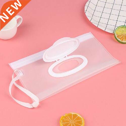 Portable Cartoon Baby Kids Wet Wipes Clutch Carrying Bag
