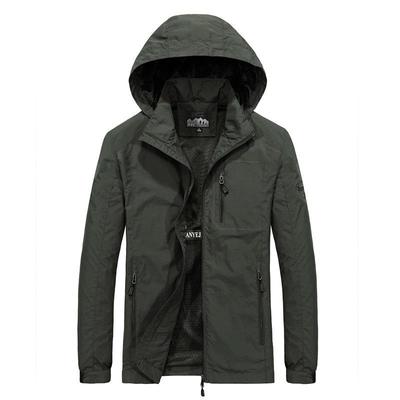 Men's Windbreaker Jackets Waterproof Windshield Jacket Men M