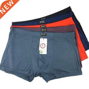 5PCS/lot Top Quality Boxers Bamboo Underwear Male Underwear