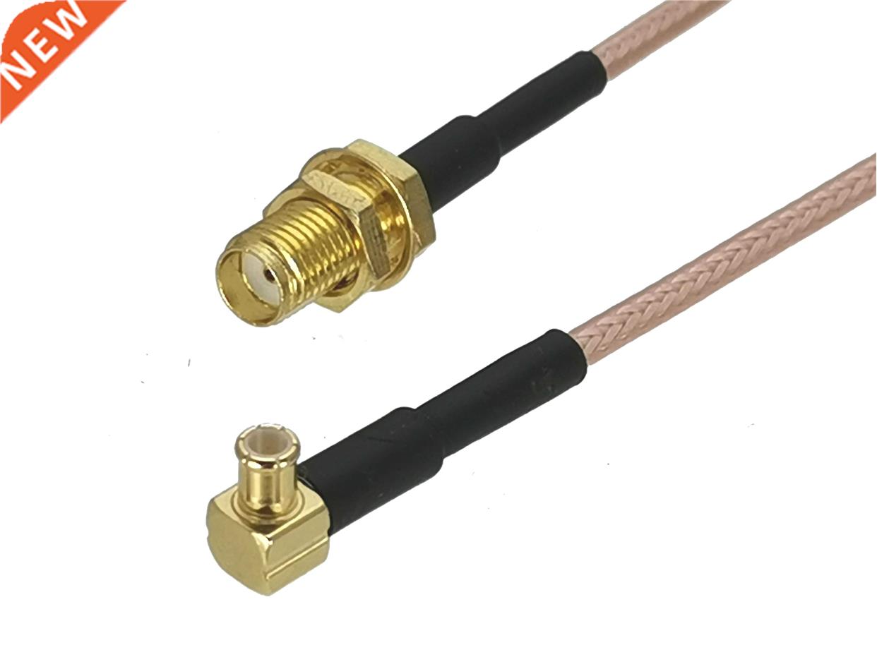 RG316 SMA Female Jack Bulkhead to MCX Male Rig angle Conne