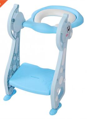 Cute Deer Armrest Ladder Chair for Baby Boy Kids Toddler Tra