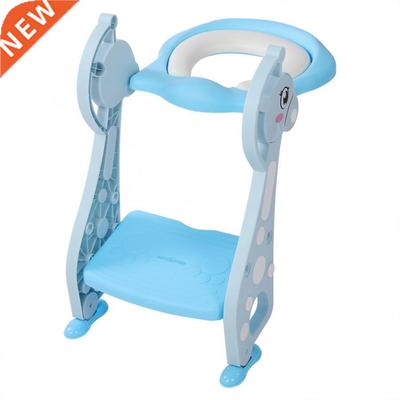Cute Deer Armrest Ladder Chair for Baby Boy Kids Toddler Tra
