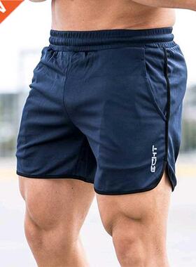 Mens Gym Training Shorts Men Sports Casual Clothing Fitness