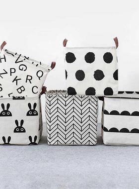 new foldable Dirty clothes storage basket kids toys Organize