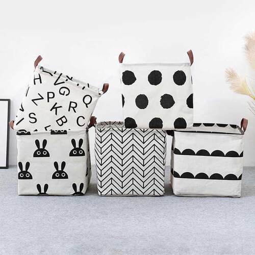 new foldable Dirty clothes storage basket kids toys Organize