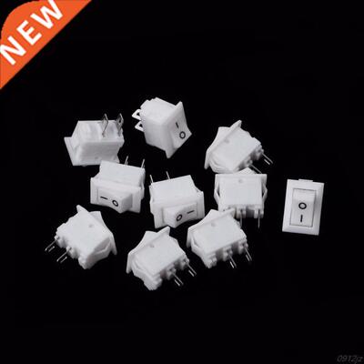 10 Pcs 2 Pin 10x15mm SPST ON/OFF Soldering Terminal Boat Roc
