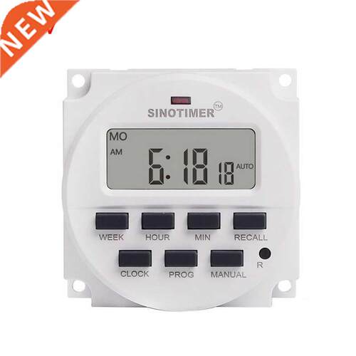 *rijk CN101A 12V 24V 110V 240V Digital LCD Power Timer Prog