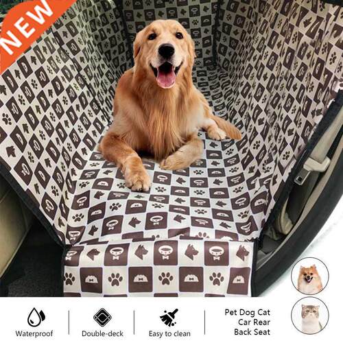 Oxford Fabric Pet Dog Carriers Waterproof Pet Dog Car Seat C