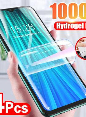 4PCS Hydrogel Film Screen Protector For Xiaomi Redmi Note 10