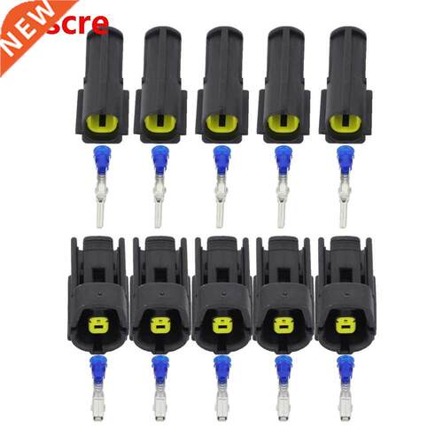 5 Sets 1 Pin DJ70116Y-1.8-11/21 Waterproof Electrical Wire C