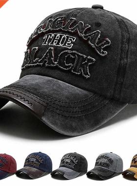 Men's Cap Letter Baseball For Man Original the Black Outdoor