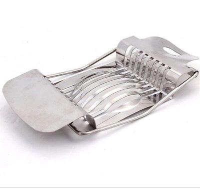Kitchen Accessories 1Pcs Stainless Steel Boiled Egg Slicer