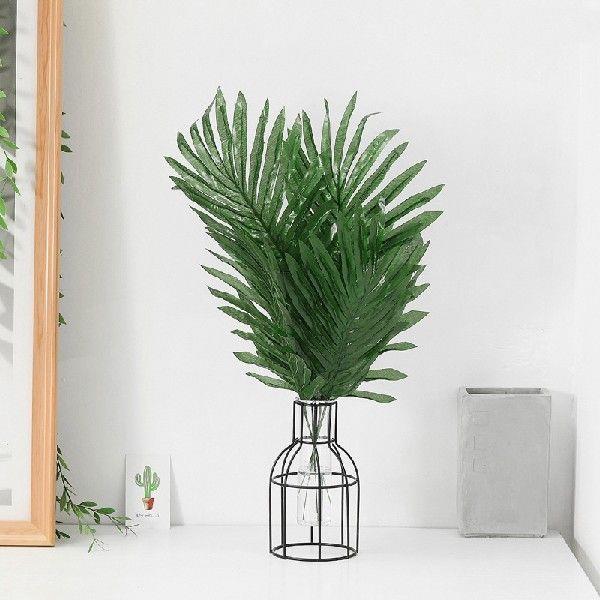 Artificial Palm Leaves Faux Tropical Plants for Christmas