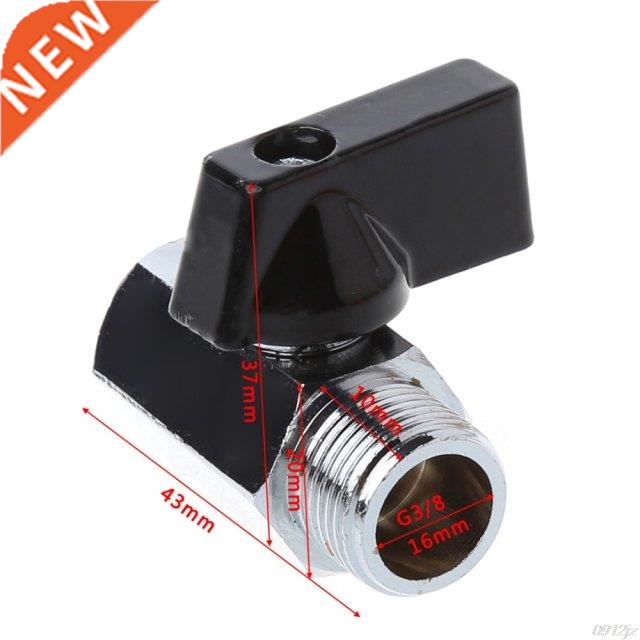 Brass Ball Valve 3/8 BSP Male to Female Thread Air Compress