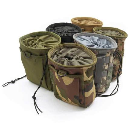 600D Nylon Portable Recycling Bag Outdoor Molle Pouch Milita