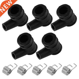 5 Kit Ignition Coil Cap & Spring Fit 适用于 2 Stroke 4500 52