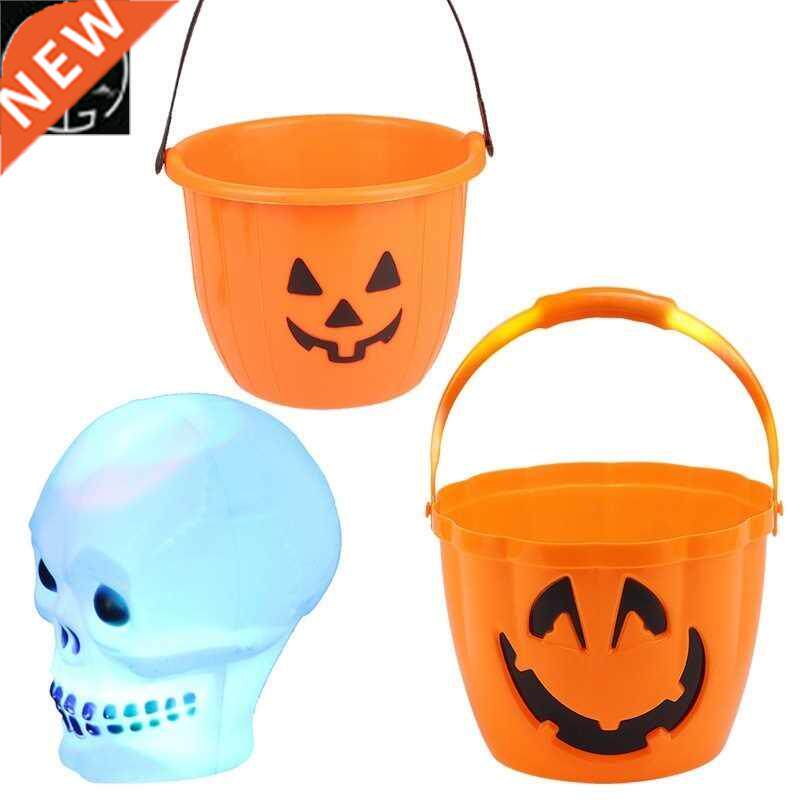 Halloween props pumpkin pot activity background decoration p