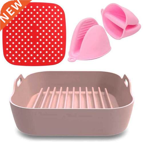 Air Fryer Accessories Set,Air Fryer Silicone Pot,Reusable