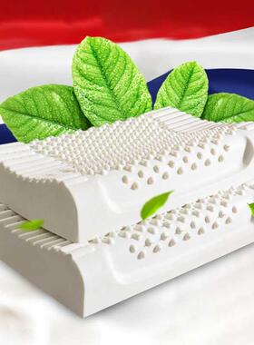 2 Pieces Memory Latex Bed Pillow Cervical Vertebrae Health C