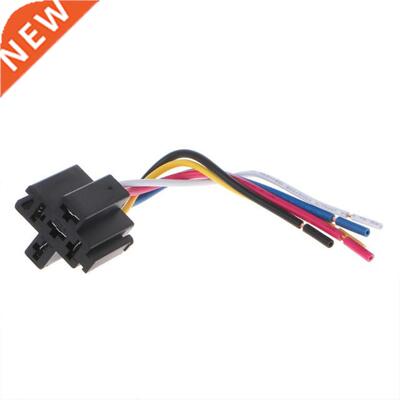 12V 24V 40A Pre Wired 5 Pin Relay Mounting Base Socket Hold